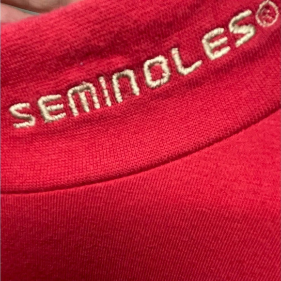 Vintage FSU Shirt Mens XXL Red Florida State Seminoles Old Logo Long Sleeve NCAA - Picture 4 of 7